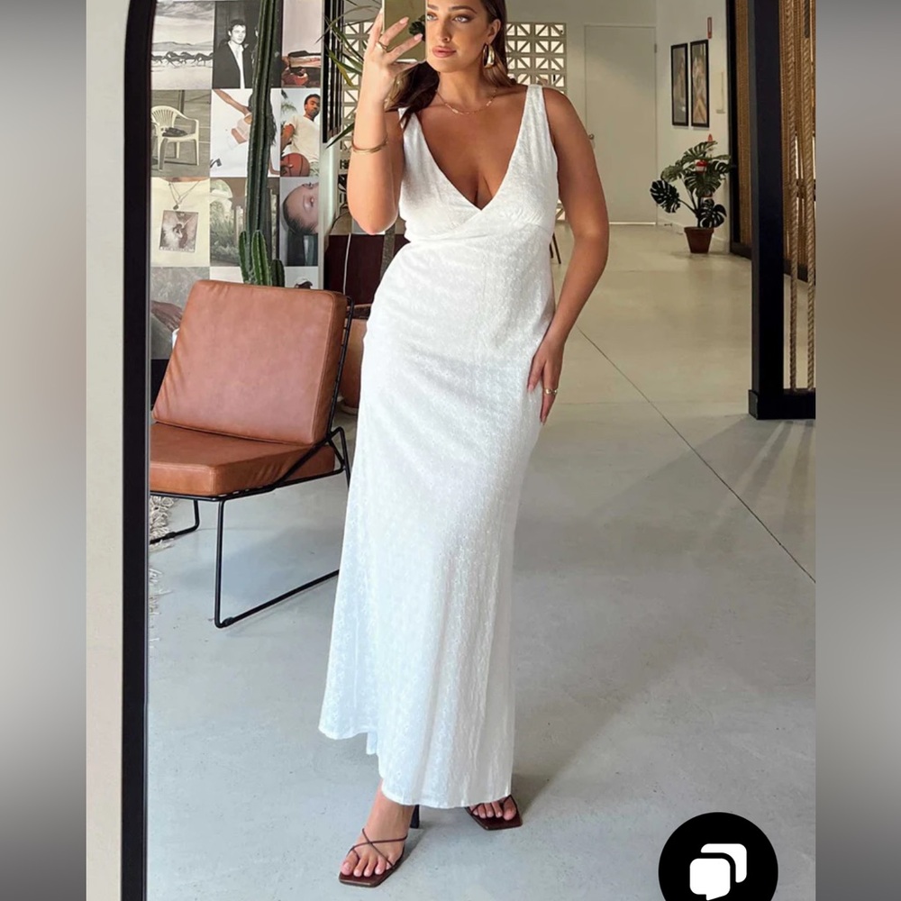 NWT Princess Polly Nellie Maxi White